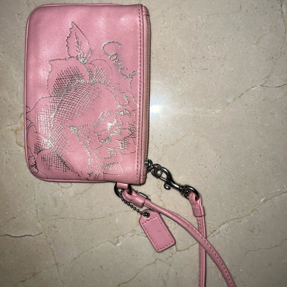 Coach Baby Pink Wrislet Gem